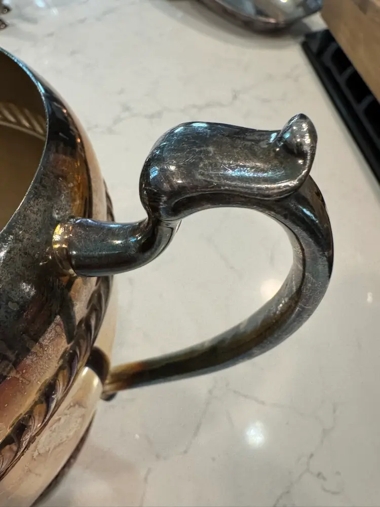 Silver Plate Water Pitcher