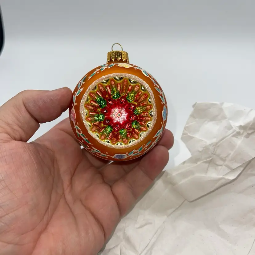 Inge Glas Indent Christmas Ornament