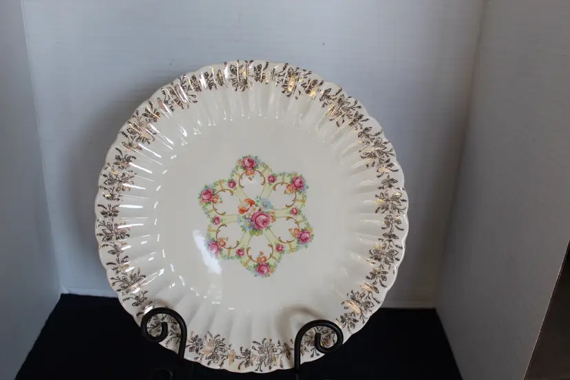 American Limoges Fortune 22 k Gold Dinner Plate 1TC-S264X #4