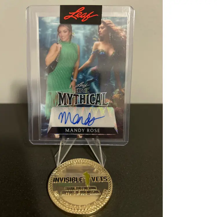 MANDY ROSE 2024 LEAF EXOTIC MYTHICAL AUTO 1/1