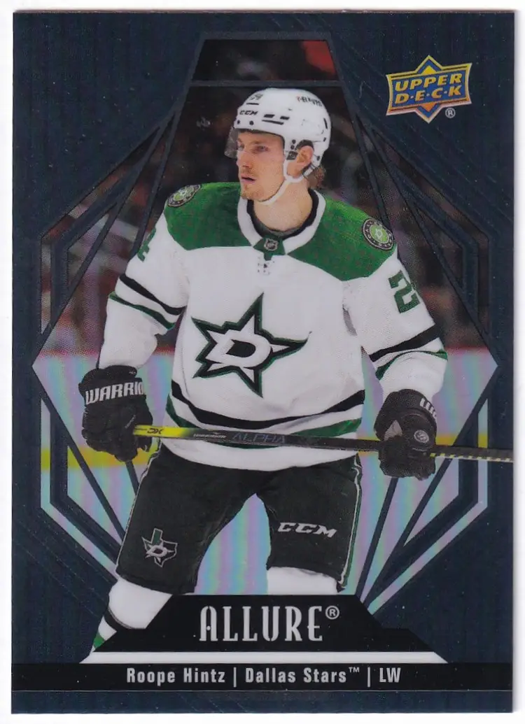 2022-23 Upper Deck Allure Black Rainbow #85 Roope Hintz Dallas Stars Hockey Card