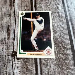 1991 Upper Deck #41b Larry Andersen Boston Red Sox