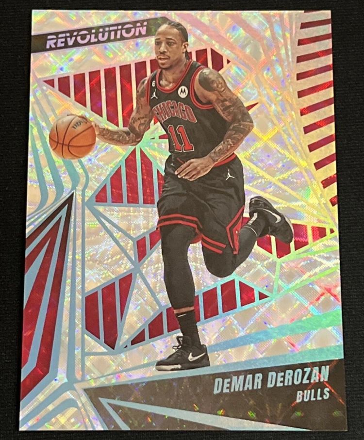 DEMAR DEROZAN 2023-24 Panini Revolution /60 Future Frame #26 Chicago Bulls