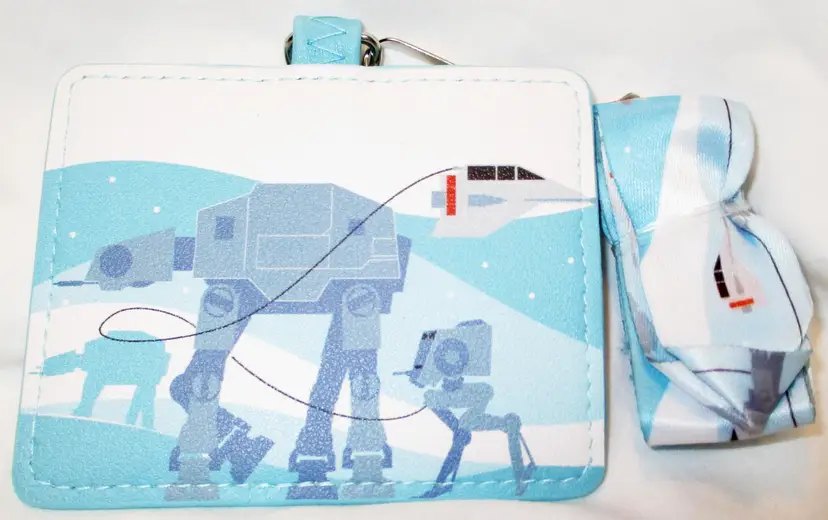 Loungefly Disney Star Wars Empire Strikes Back 40th Lanyard Cardholder ID NWT