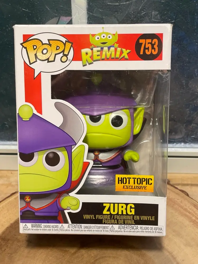 NIB New Funko Pop! #753 Disney Alien Remix Zurg Hot Topic Exclusive Toy Story