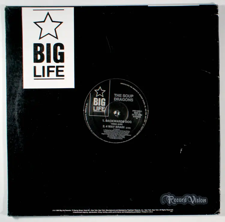 Soup Dragons - I'm Free (12" Single) (1990) Vinyl 12" Single PROMO • Dance Remix