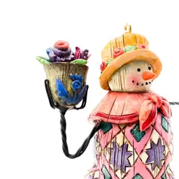 Gardening Snow Woman Christmas Holiday Ornament by Jim Shore