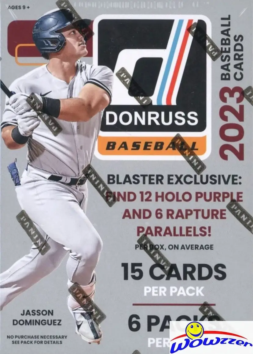 2023 Panini Donruss Baseball Blaster Box