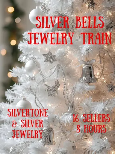 ❄️ Silver Bells Jewelry Train w/Nena❄️
