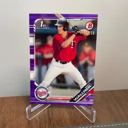 Matt Wallner (Minnesota Twins) 2019 Bowman Draft 1st Bowman Purple /250