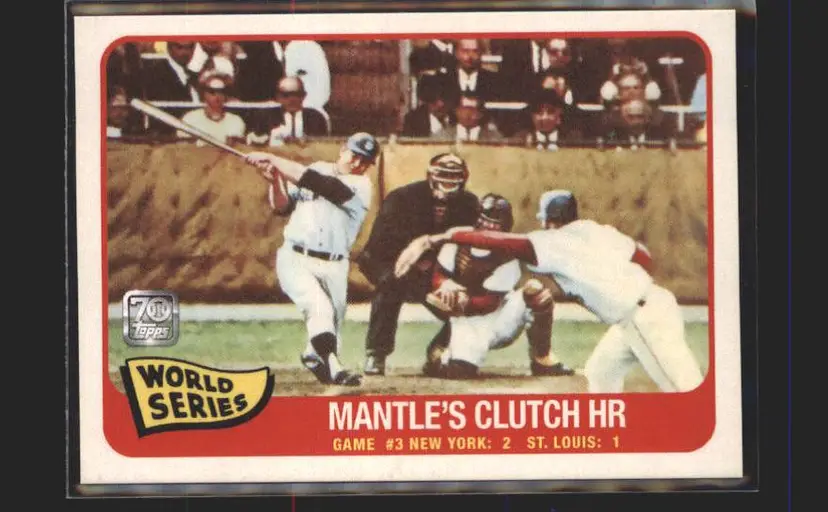 2021 Topps x Mickey Mantle #35 Mickey Mantle - (137) - New York Yankees