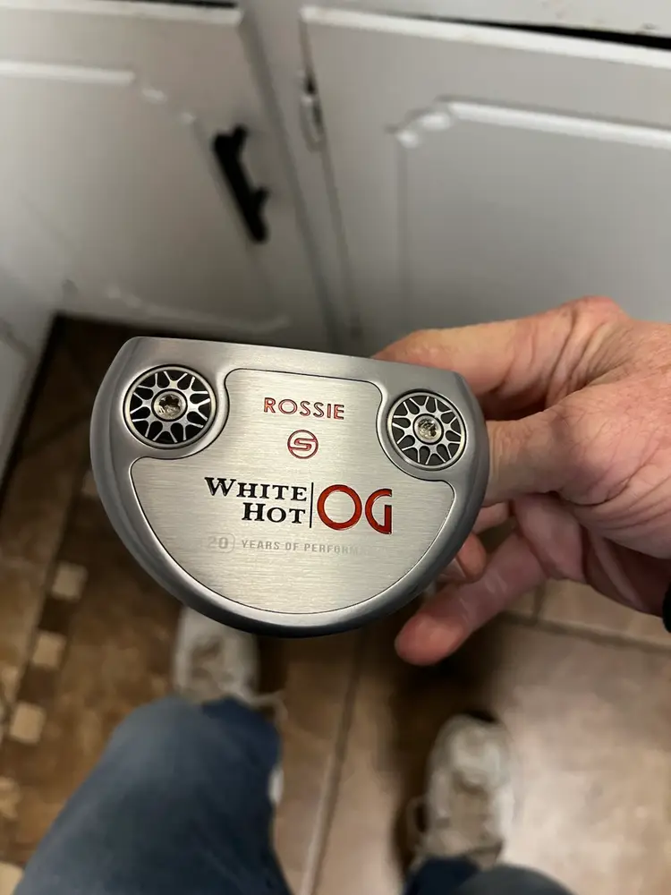 Odyssey White Hot 20th Anniversary Model Rosie S, John Rahm Special Edition. Like New.