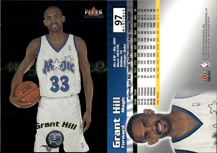 🏀 GRANT HILL 13-CARD LOT — DUKE LEGEND • 7X ALL-STAR • HALL OF FAMER C3100.