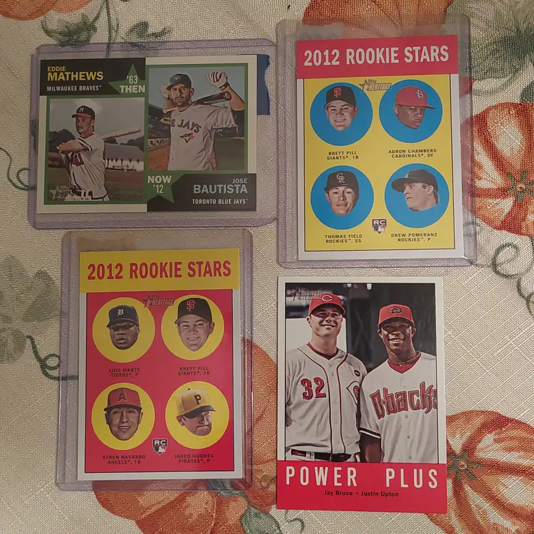 Lot of 90 multi player cards. 2012-2025 Topps heritage.