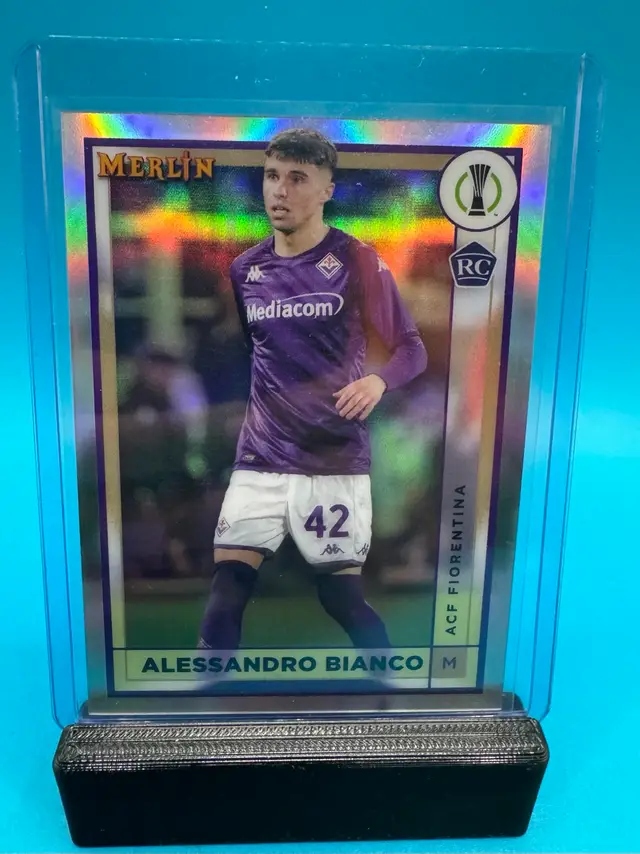 Alessandro Bianco Topps Merlin Refractor RC Fiorentina