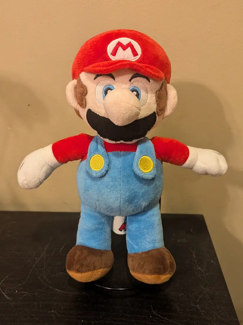 Nintendo Super Mario Brothers Mario 11" Plush Doll