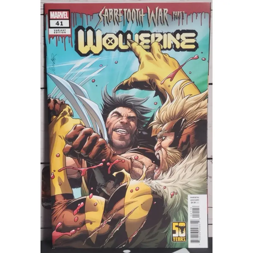 Wolverine #41 Salvador Larroca Cover (Marvel Comics March 2024)