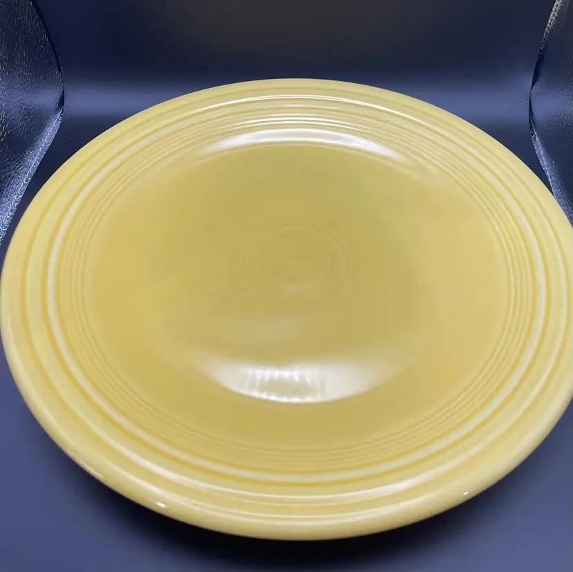 Vintage Fiestaware 10" Dinner Plate - Sunflower - Yellow- Homer Laughlin