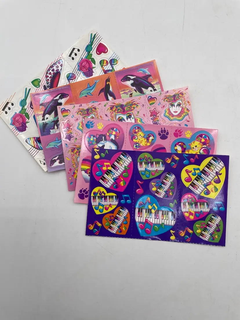 Lot Of Vintage Lisa Frank Stickers