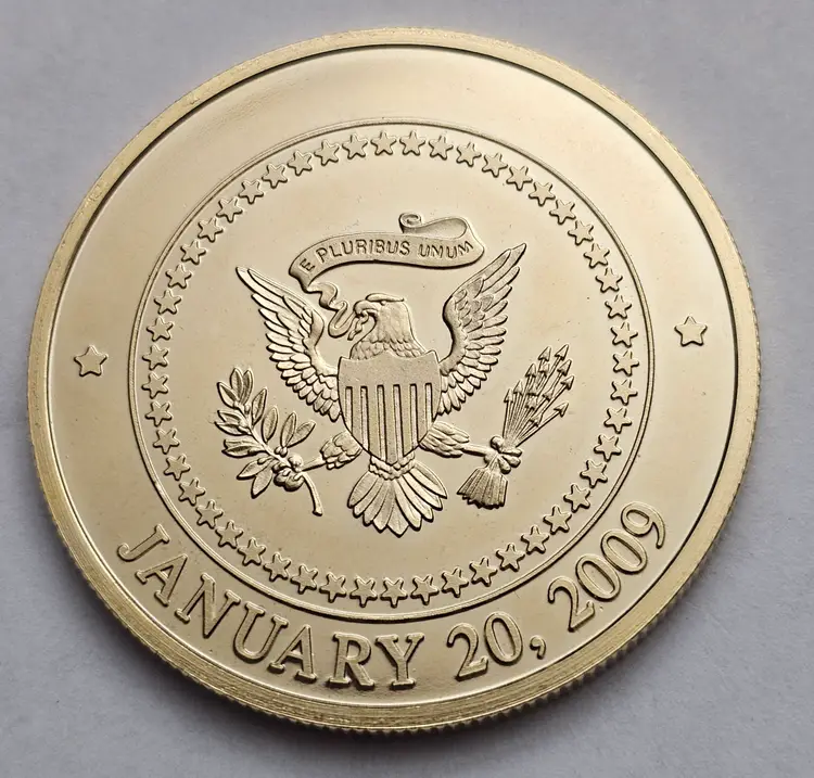 Michelle Obama First Lady January 2009 Medal