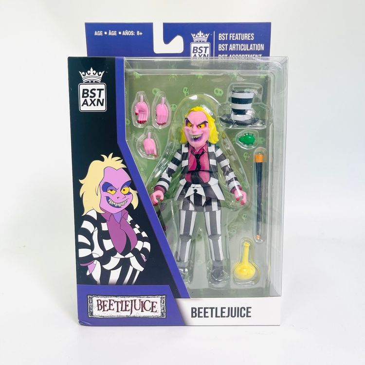 BST AXN Beetlejuice Action Figure 5” Loyal Subjects 2021