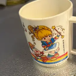 Vintage 1983 rainbow Brite Cup