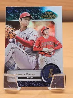 2022 Topps Gold Label Baseball Class 2 Shohei Ohtani Los Angeles Angels Card #44
