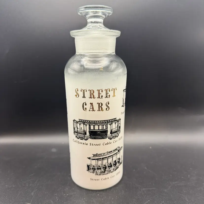 Vintage Street Car Decanter
