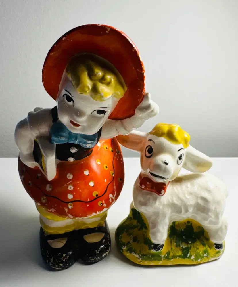 Little Bo Peep Salt & Pepper Shakers