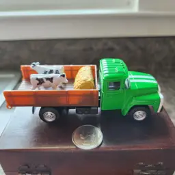 Toy Truck with Cows