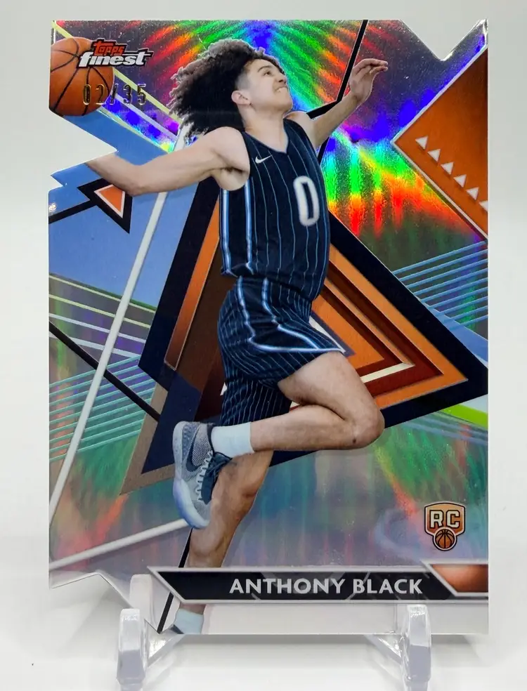 Anthony Black 2023-24 Topps Finest #179 Die-Cut Refractor /35 Orlando Magic RC