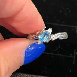 Sz 7 .925 Sterling Silver Ring