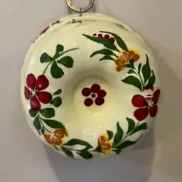 Hand Painted In Portugal Vintage Kitchen Mold