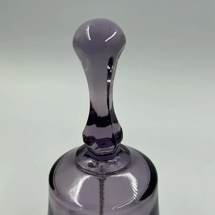 Vintage Light Purple Fenton Bell With The Dinger UV Reactive