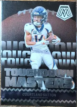 2023 Panini Mosaic Touchdown Masters Courtland Sutton
