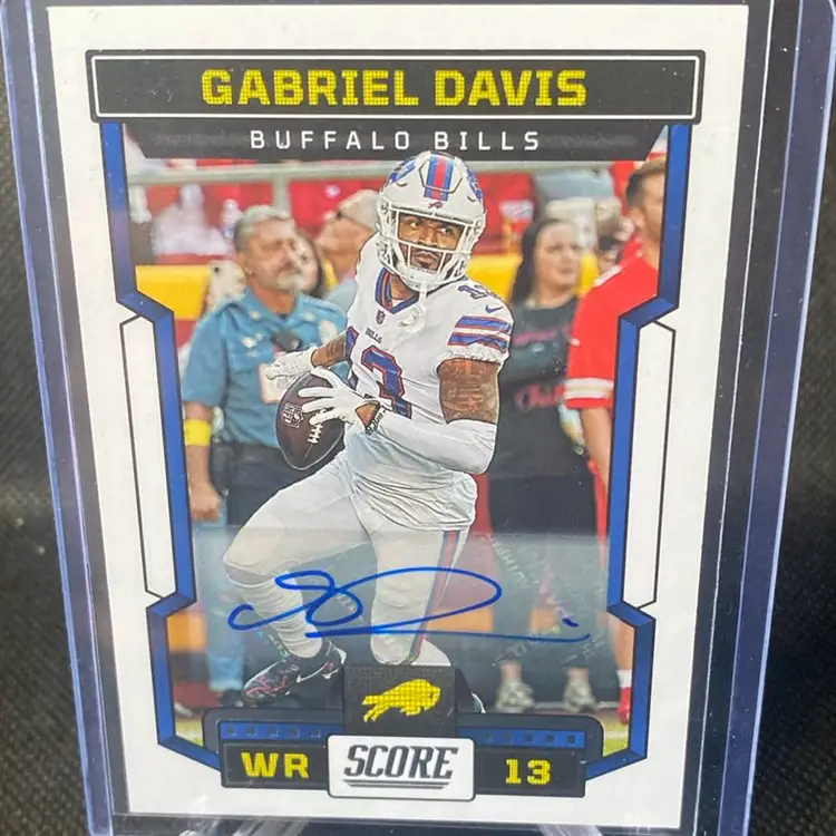 Gabriel Davis 2023 Score Auto Buffalo Bills