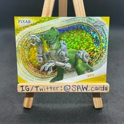 Rex 2025 Topps Chrome Disney Yellow Mini Diamond