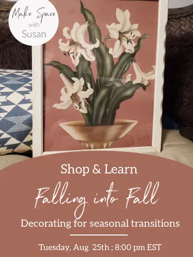 Shop & Learn: Falling into Fall