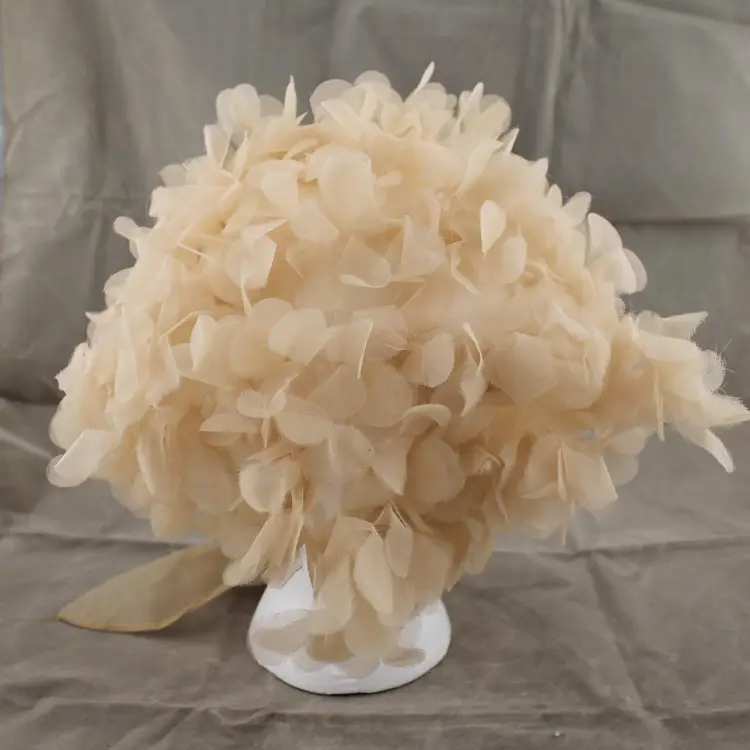 Vintage made in Japan Beige Head Scarf Floral