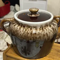 Drip Glaze Bean Pot - Call Out