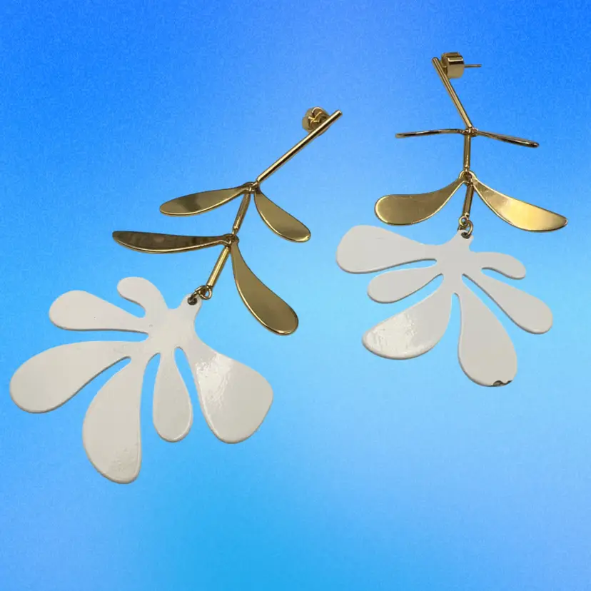 Kate Spade Botanical Garden Earrings 3.5”