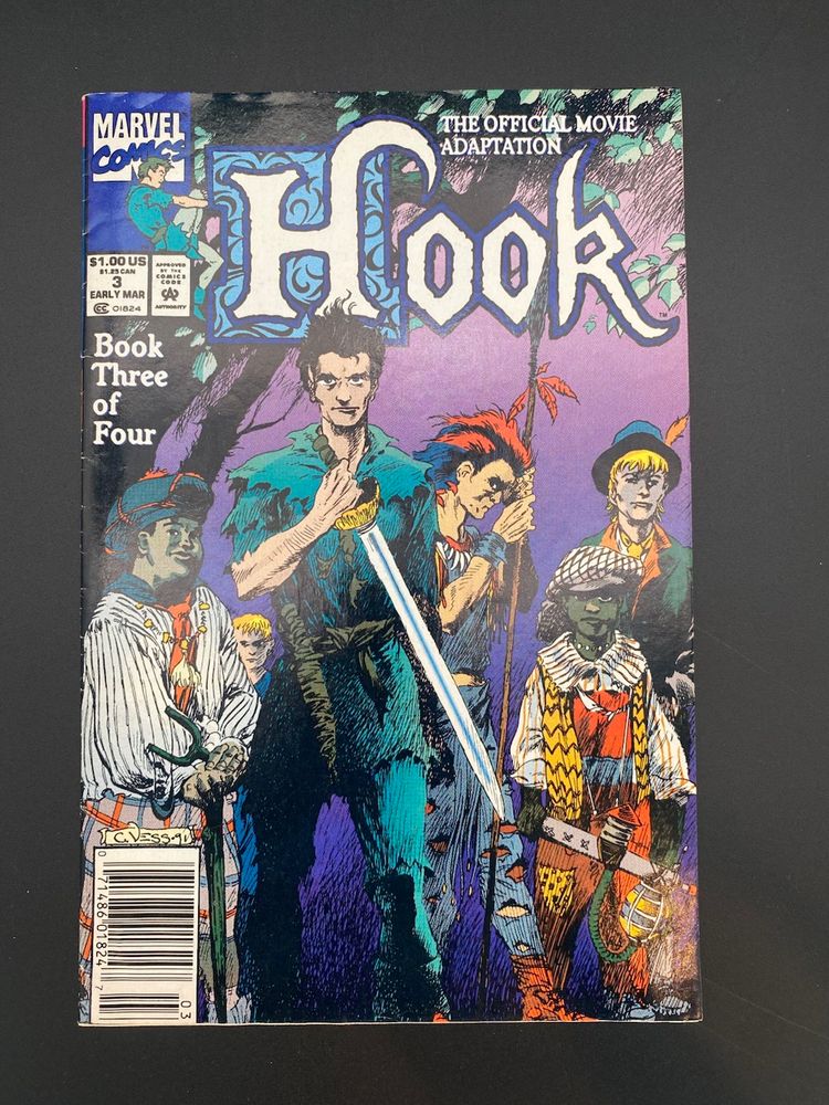 Hook Comic Book #3 - March 1992 Marvel