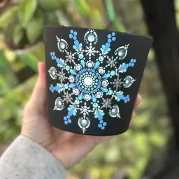 Pot From Crystal Grows!