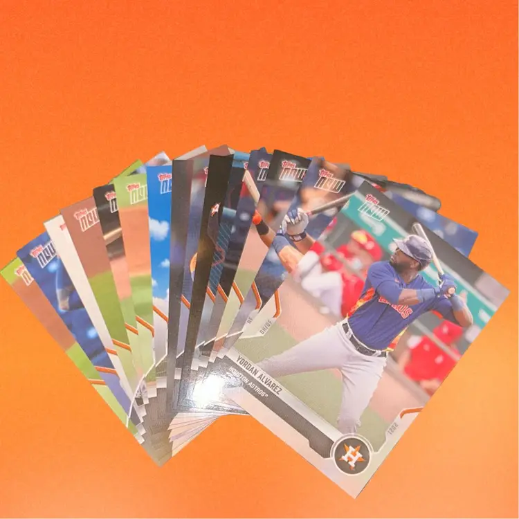 2021 Topps NOW Houston Astros Road to Opening Day 15-Card Team Set
