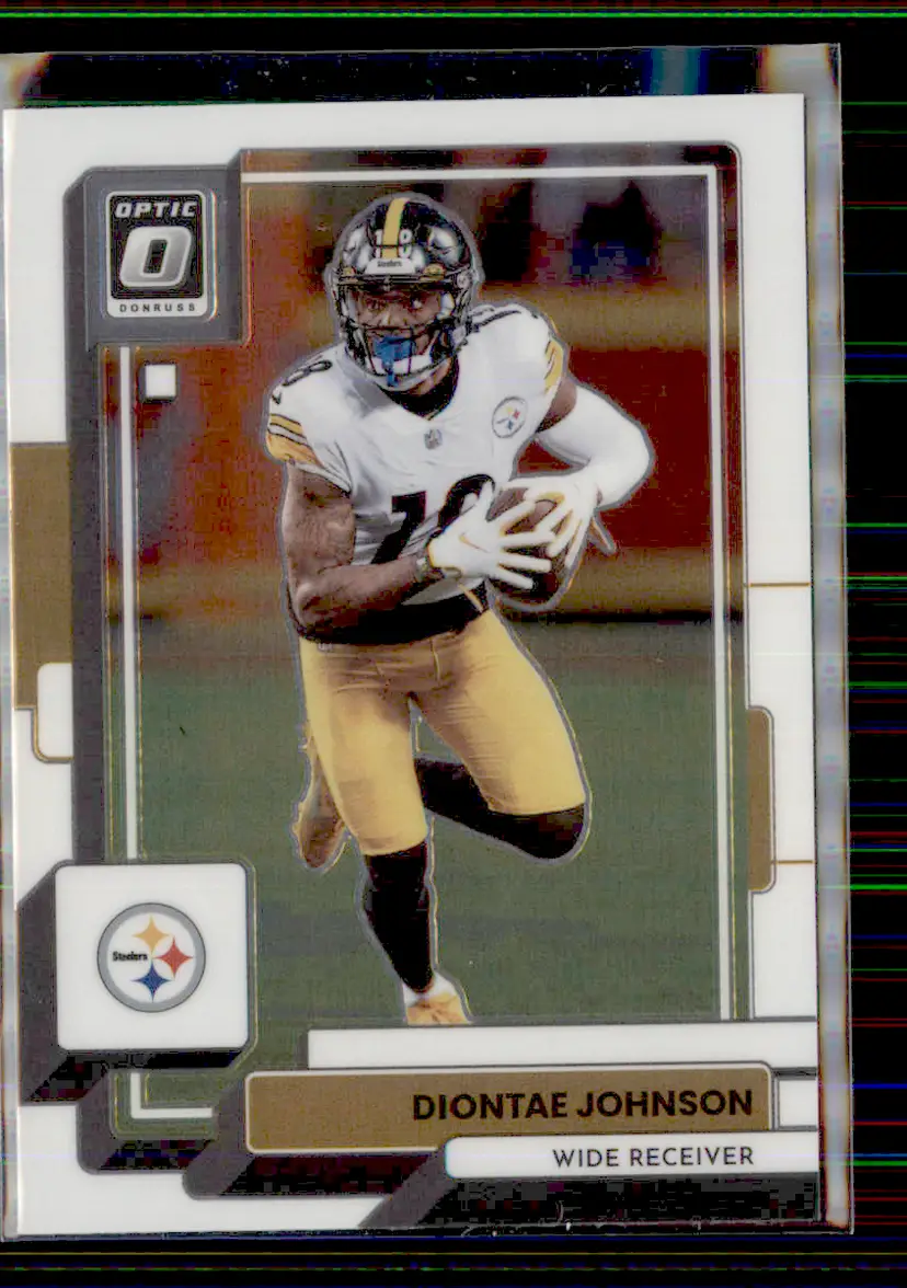 Diontae Johnson 2022 Donruss Optic #166 - Pittsburgh Steelers - (130-194)