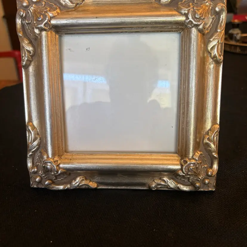 Square Silver tone Picture Frame