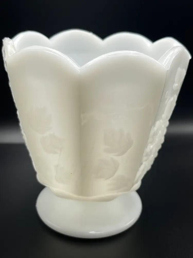 Milk Glass Vase