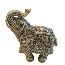 Ornate Resin Elephant
