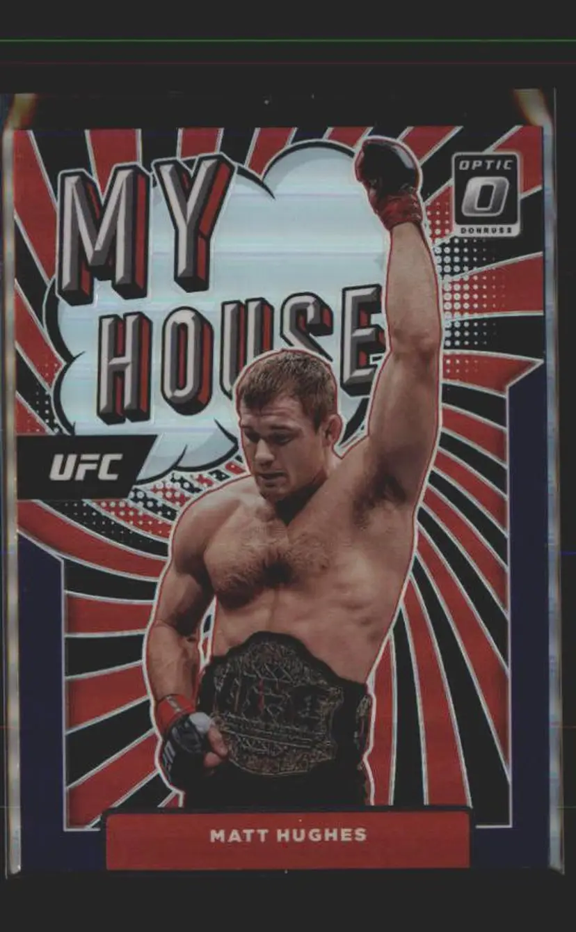 2022 Donruss Optic UFC #47 Matt Hughes Purple - (138) -