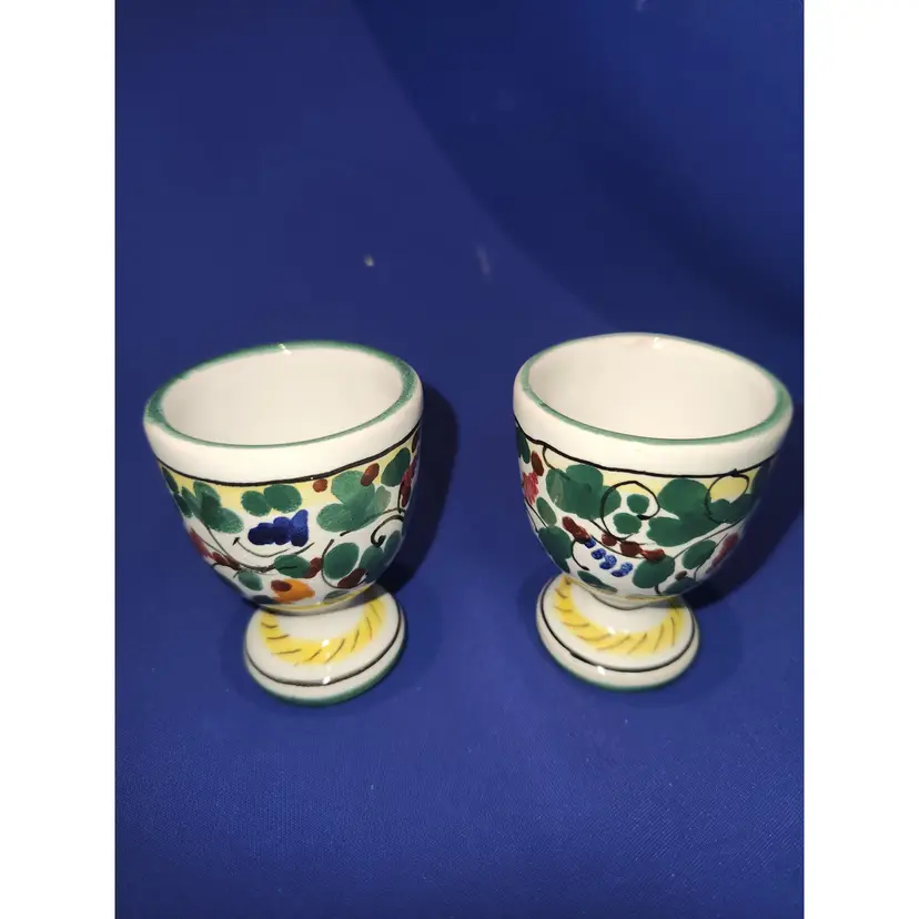 Ravello Pair of Ceramic Egg Cups - Italy